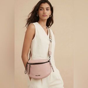 Montana West Cream Crossbody Bag